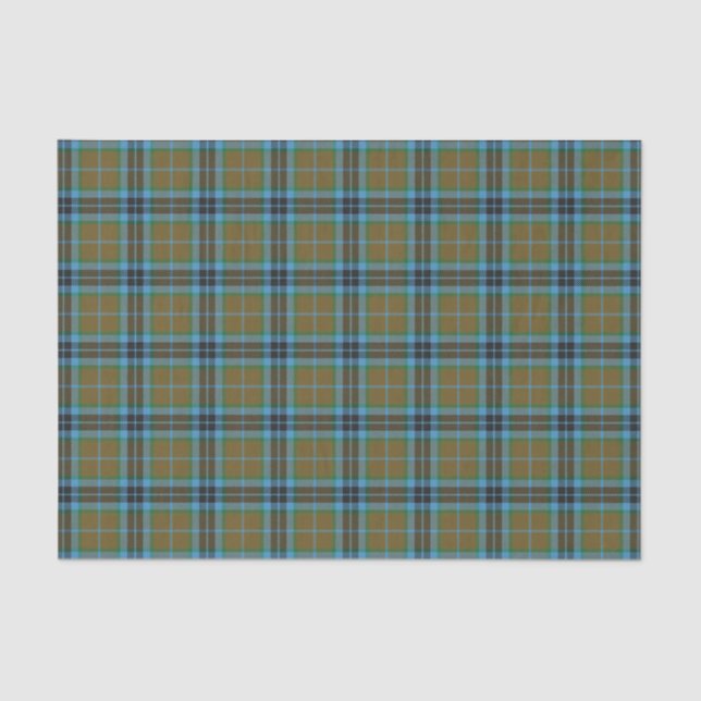 Scottish Gifts Clan Thompson Hunting Tartan Tissue Paper (Front)