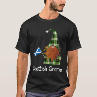 Scottish Gnome Holding The Flag Of Scotland T-Shirt