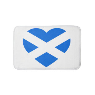 Scottish Heartflag bmcnt Bath Mat