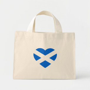 Scottish Heartflag ttcn Mini Tote Bag