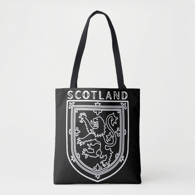 Scottish Heritage Crest Inspired , Scotland Tote Bag (Front)
