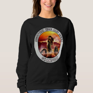 Scottish Hide and Seek Champion Loch Ness Monster Sweatshirt