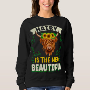 Scottish Highland Cattle Cow Breeder Longhorn Hair Sweatshirt