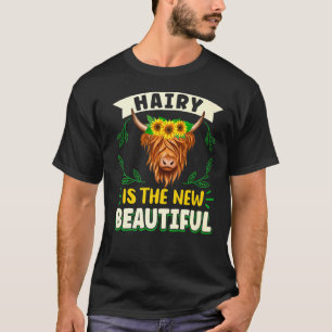 Scottish Highland Cattle Cow Breeder Longhorn Hair T-Shirt