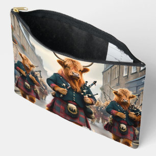 Scottish Highland Cow Bagpipe Parade,  Accessory Pouch