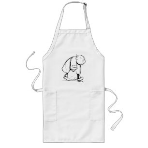 Scottish Highland Cow Goes Shopping Long Apron