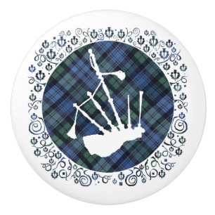 Scottish Highland Dance Ceramic Knob