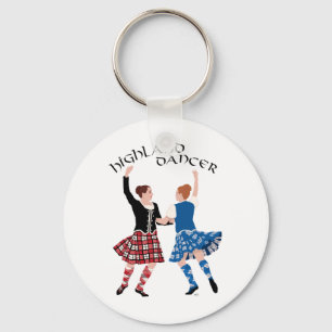 Scottish Highland Dance Reel Key Ring