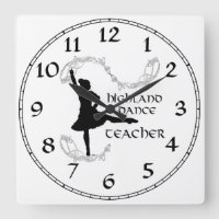 Scottish Highland Dance Teacher Silhouette