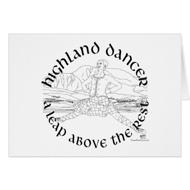 Scottish Highland Dancer (Front Horizontal)