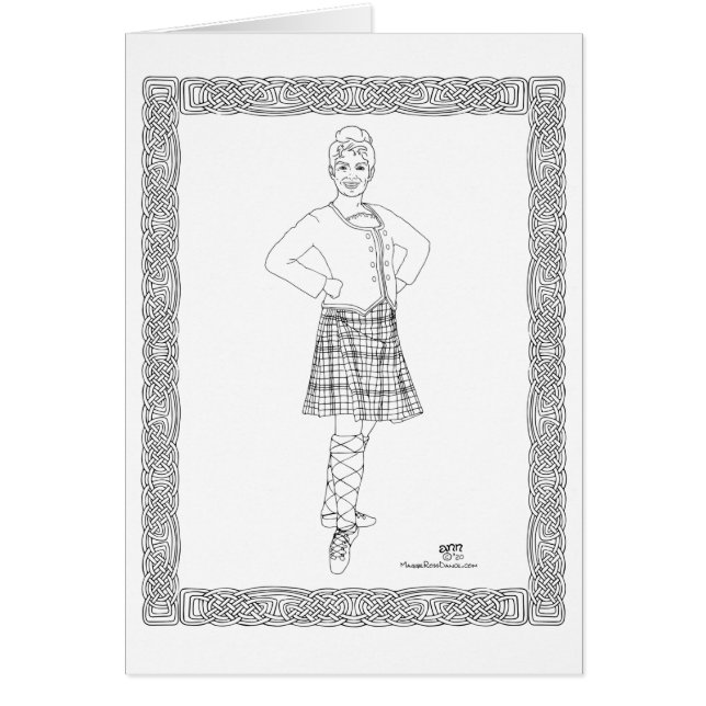 Scottish Highland Dancer (Front)