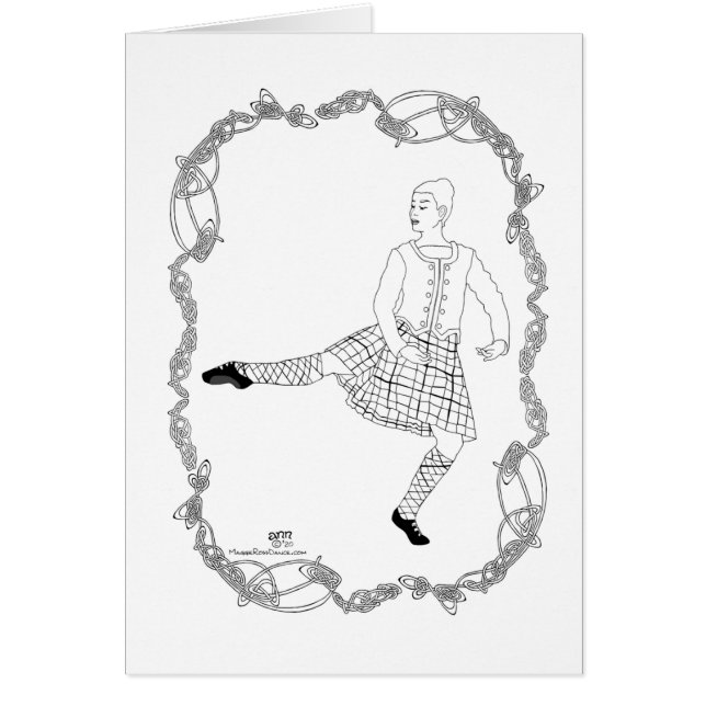 Scottish Highland Dancer (Front)