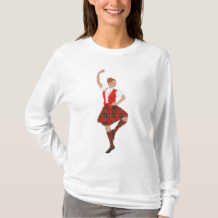 Scottish Highland Dancer Erskine Tartan T-Shirt