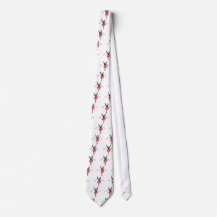 Scottish Highland Dancer Red and Black Tie