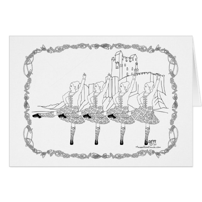 Scottish Highland Dancers (Front Horizontal)