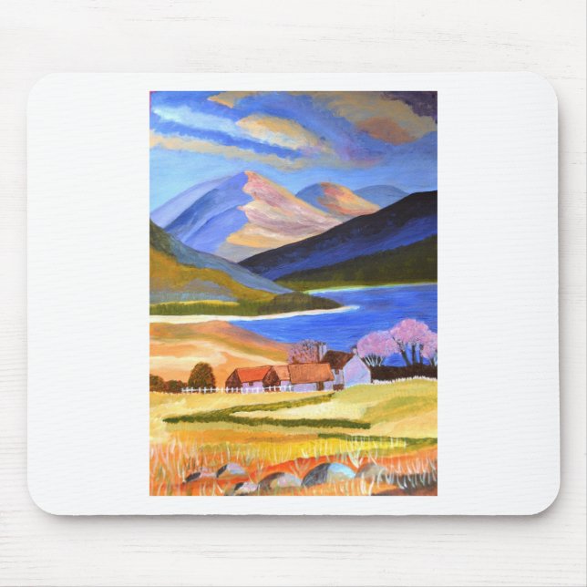 Scottish Highlands 2 Mouse Pad (Front)