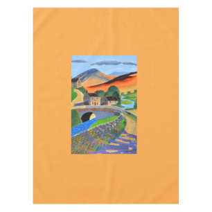 Scottish Highlands 2 tablecloth