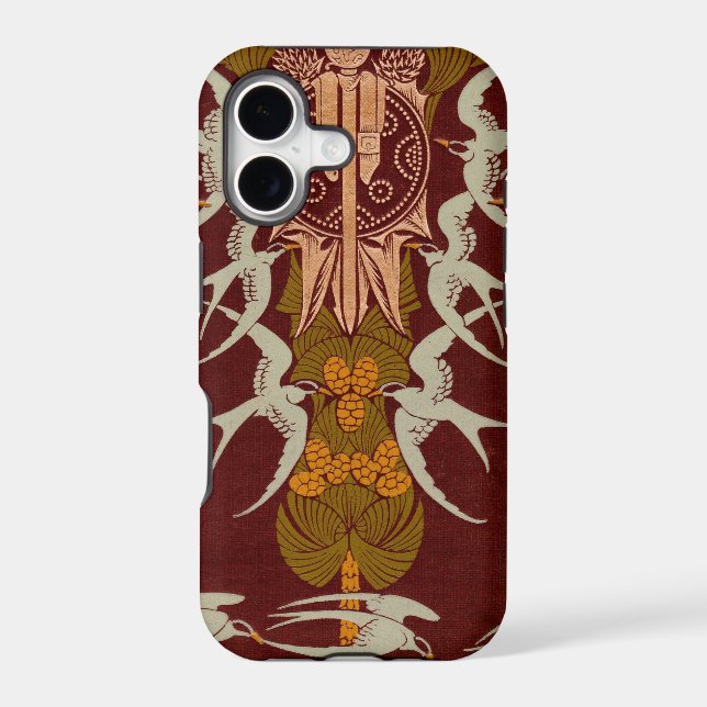 Scottish Highlands Art Nouveau Birds (Back)