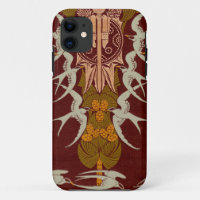 Scottish Highlands Art Nouveau Birds