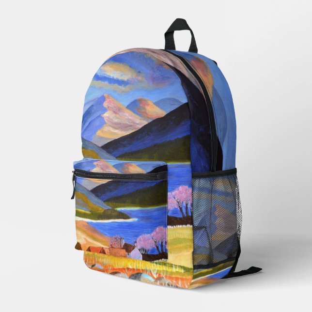 Scottish Highlands backpack   (Back Corner Right)
