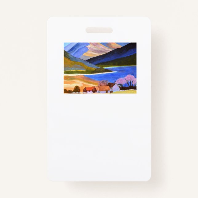 Scottish Highlands Badge  ID Badge (Front)