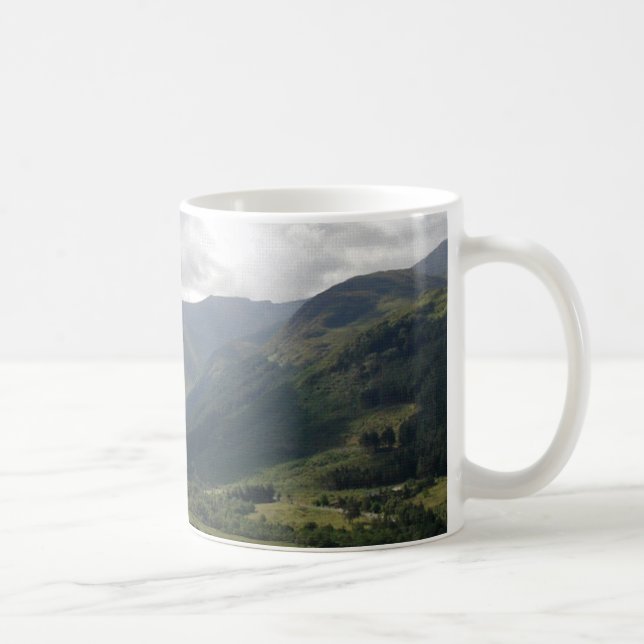 Scottish Highlands Coffee Mug (Right)
