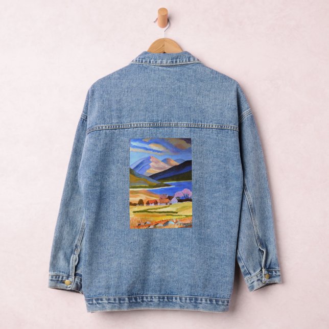 Scottish Highlands  Denim Jacket (Hangar)