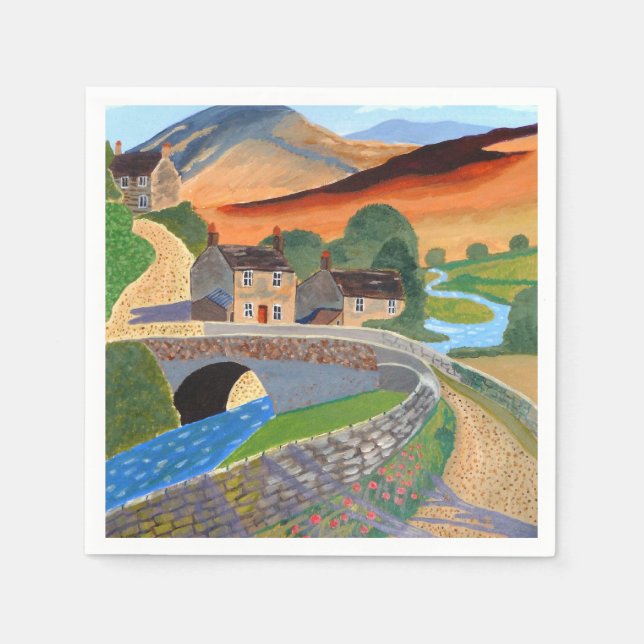 Scottish Highlands napkins  (Front)