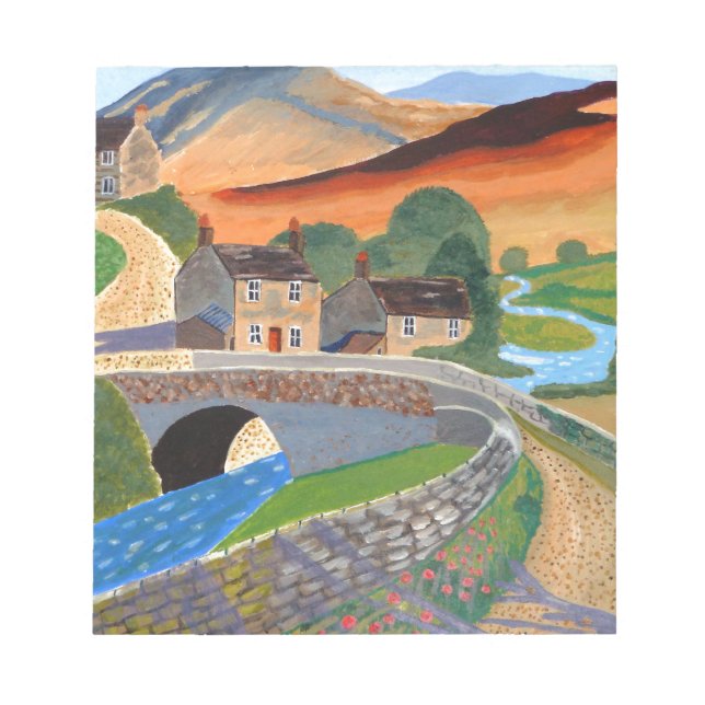 Scottish Highlands Notepad (Front)