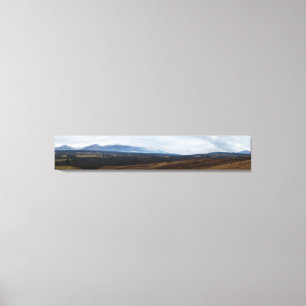 Scottish Highlands Panorama Canvas Print