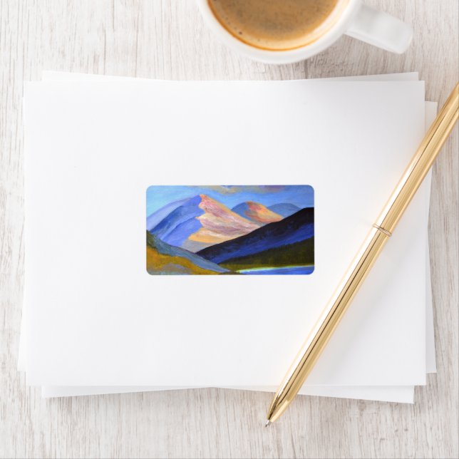 Scottish Highlands Return Address Labels  (Insitu)