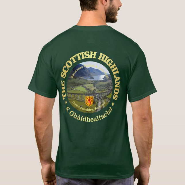 Scottish Highlands T-Shirt (Back)
