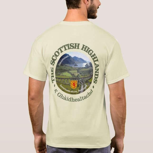 Scottish Highlands T-Shirt (Back)