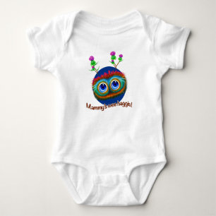 Scottish 'Hoots Toots Haggis' Baby Bodysuit