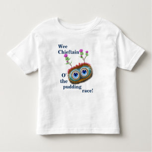 Scottish Hoots Toots Haggis. Wee Chieftain. Toddler T-Shirt