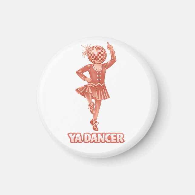 Scottish humor funny ya dancer Congratulations Magnet (Front)