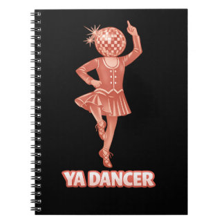 Scottish humour funny ya dancer Congratulations Notebook