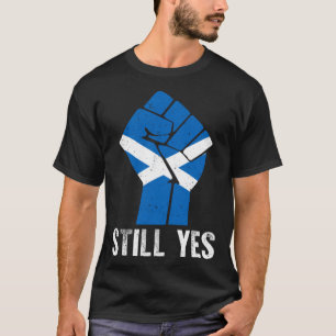 Scottish IndyRef2 Aye Independence Glasgow Europea T-Shirt