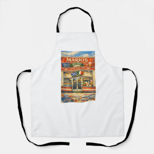 Scottish Italian Traditional Chip Shop Scotland  Apron