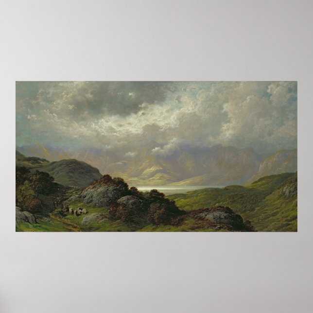 Scottish Landscape Poster (Front)