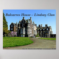  Scottish Lindsay Clan's Balcarres House Photo