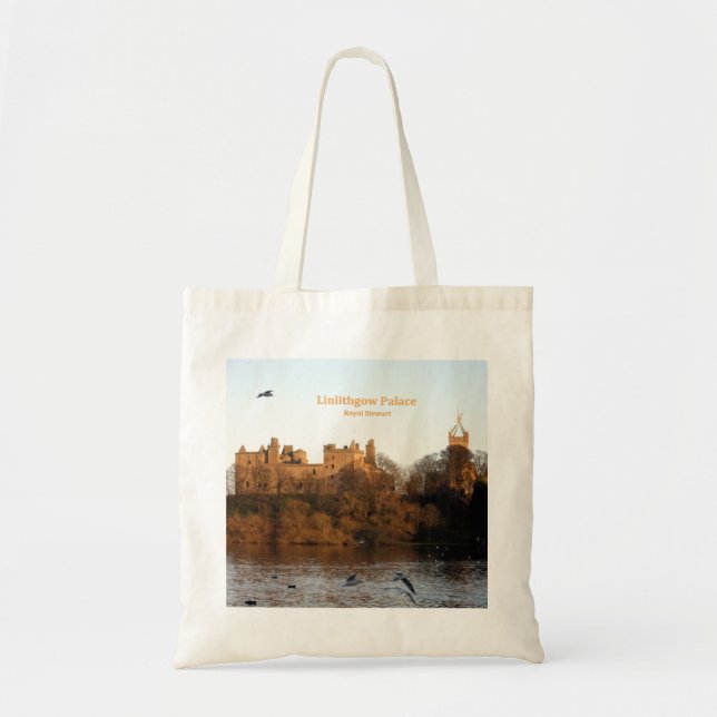 Scottish Linlithgow Palace Stewart Stuart Clan Tote Bag (Front)