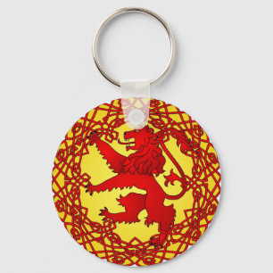 Scottish Lion Key Ring