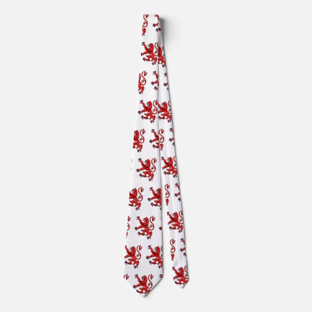 Scottish Lion Rampant Tie (Front)