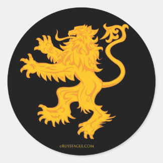 Scottish Lion Sticker