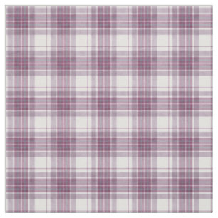 Scottish Mauve Heritage Plaid Fabric