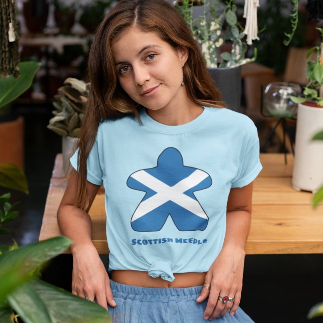 Scottish Meeple Womens Shirt (Creator Uploaded)