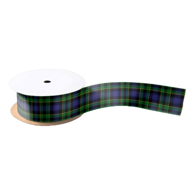 Scottish Mowat Plaid Tartan Satin Ribbon (Spool)
