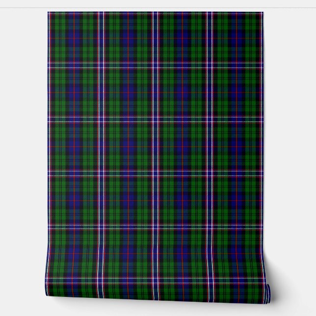 Scottish National Tartan Plaid Scottish Clan Wallpaper (Unrolling)