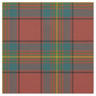Scottish Oliver Plaid Red Tartan Fabric